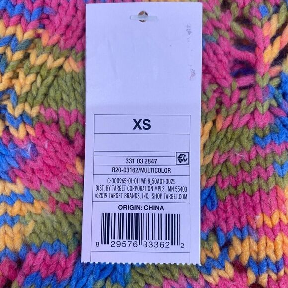 Women Pullover Sweater Size XS Knit  Pointelle  Multi Color Cardigan Comfort New - Picture 10 of 13